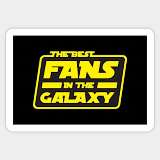 The Best Fans In The Galaxy Sticker